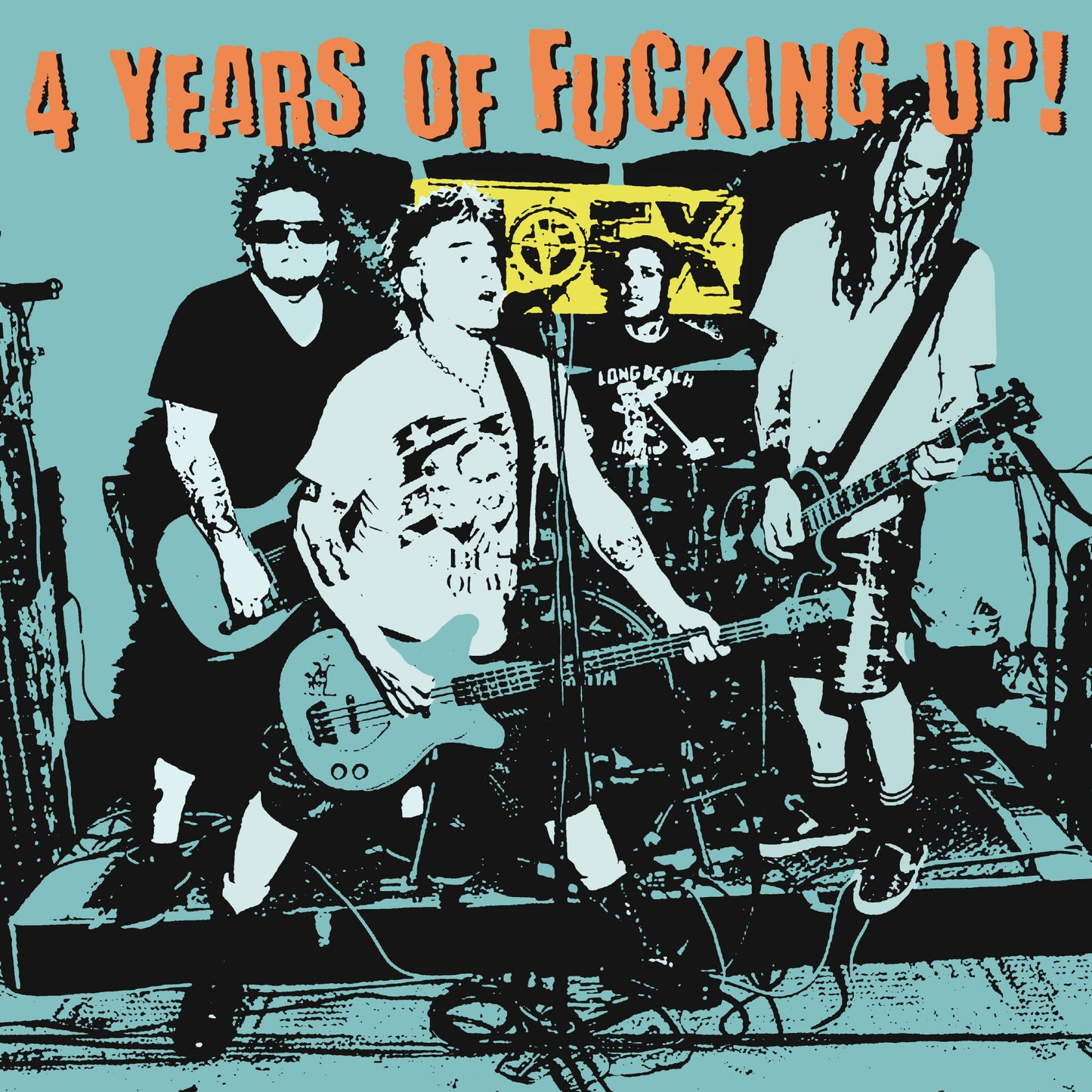 NOFX Patreon 4 years of... LP & T-Shirt Bundle